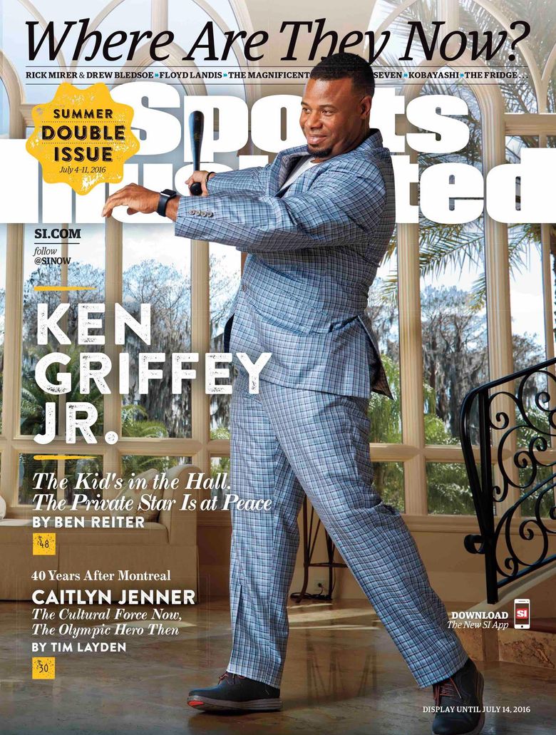 Ken Griffey Jr. Makes Historic Return to Sports Illustrated Cover Ahead of Hall of Fame Induction