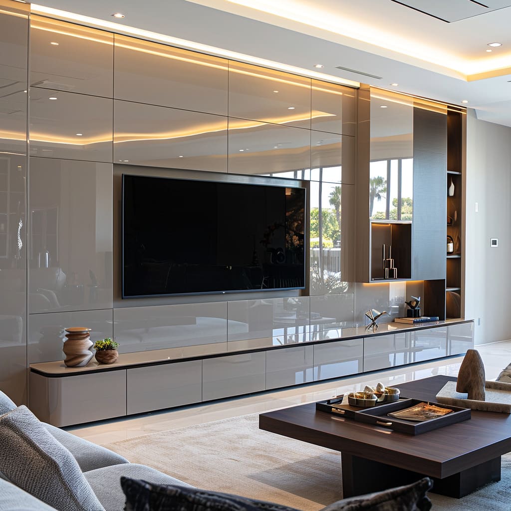 Modern Entertainment Wall Units for a Stylish Home Makeover