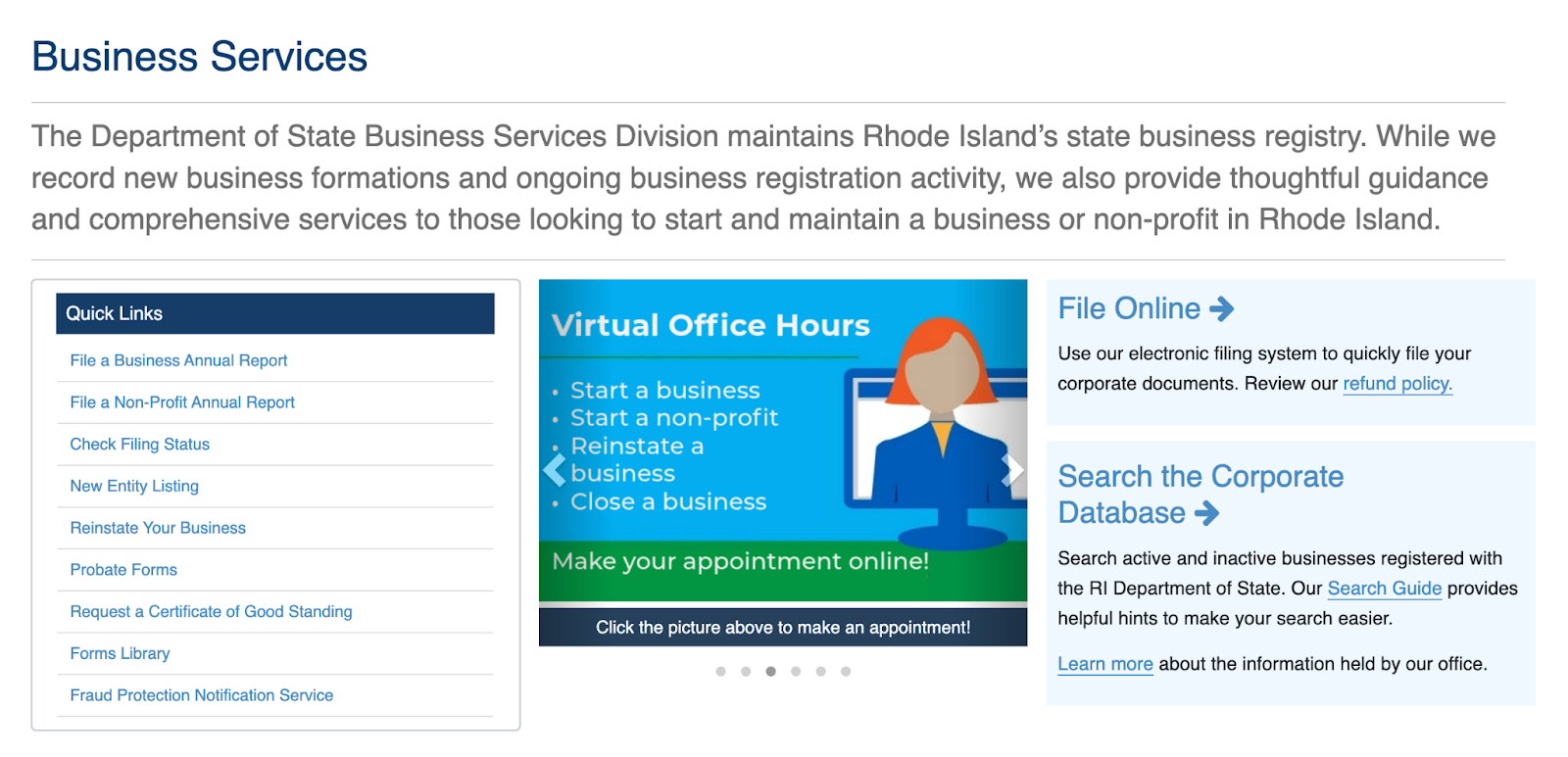 How to Use Rhode Island Business Search for Entity Lookup