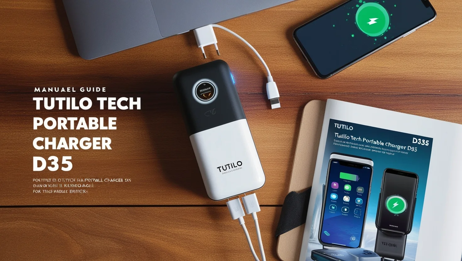 Complete Tutilo Tech Portable Charger D35 Manual: Setup, Features, and Tips