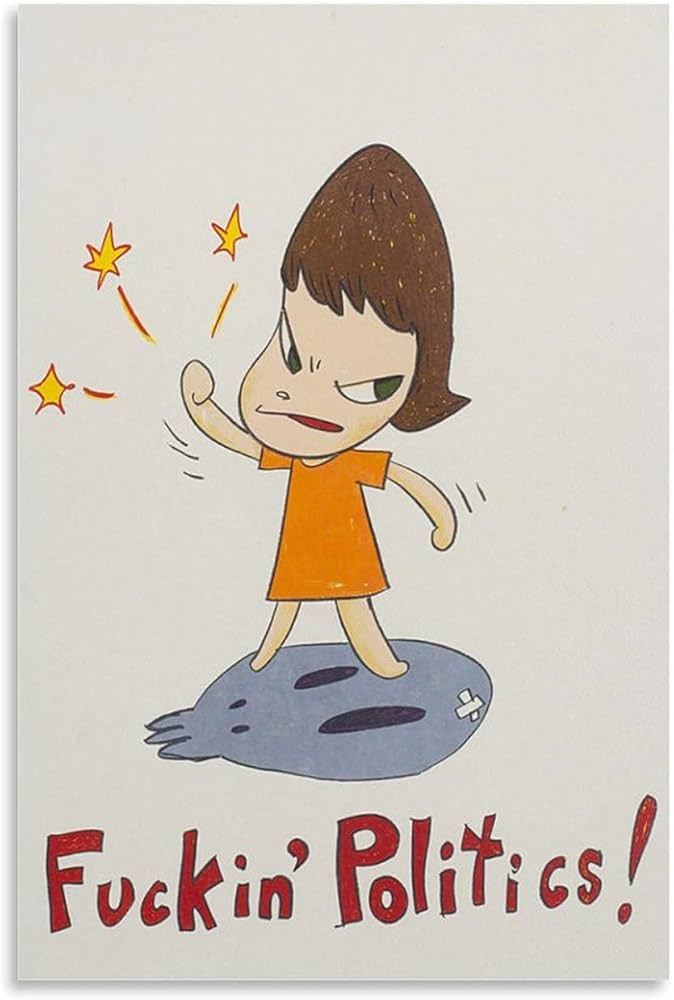 Unique Political Cartoon Wall Art for Home and Office Decor