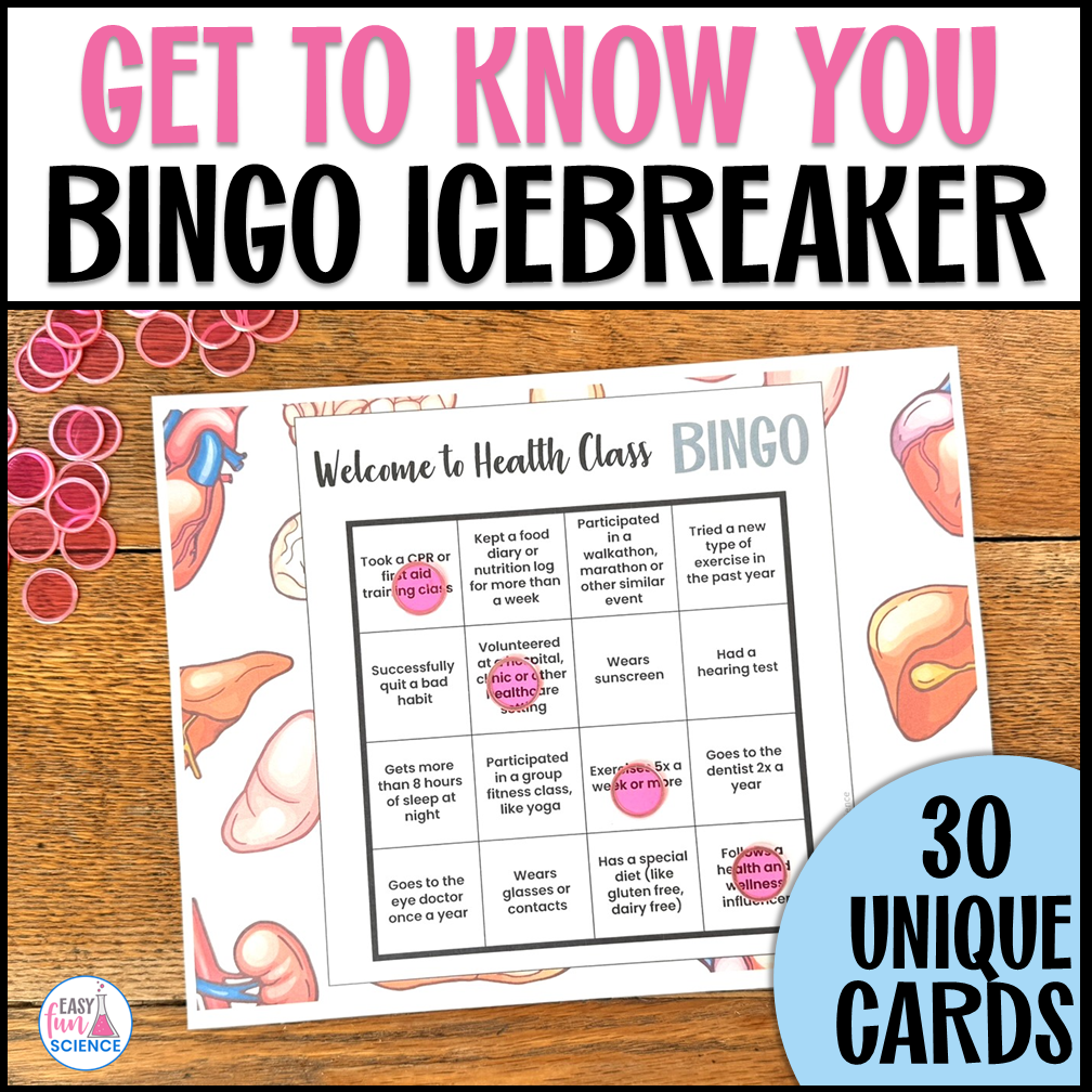 Effective Icebreakers and Lesson Plans for the First Week of Health Class