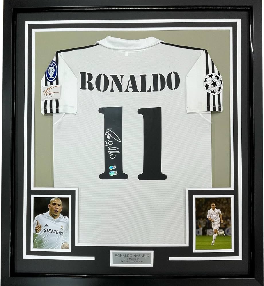 Shop Real Madrid Memorabilia: Autographed Jerseys & Footballs for Fans
