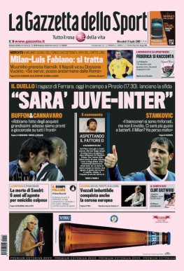 la gazzetta deĺlo sport