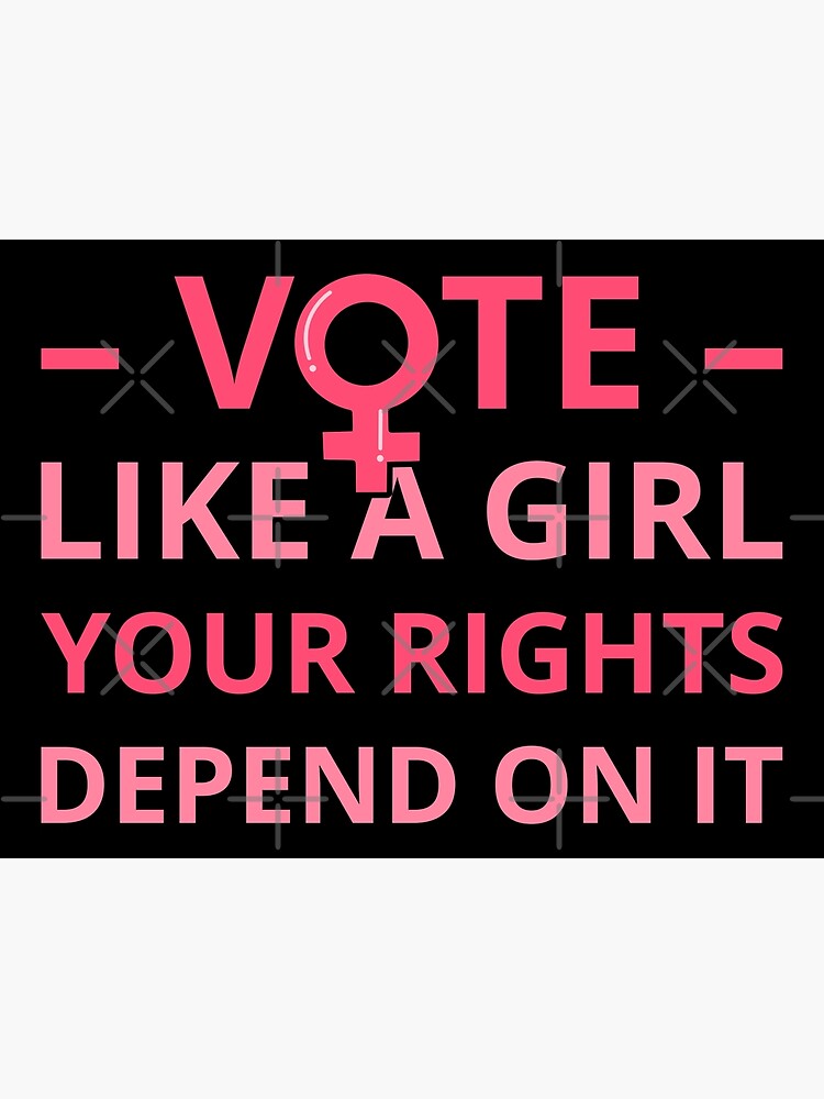 Political Vote Like a Girl: The Rise of the Pink Vote in Modern Politics