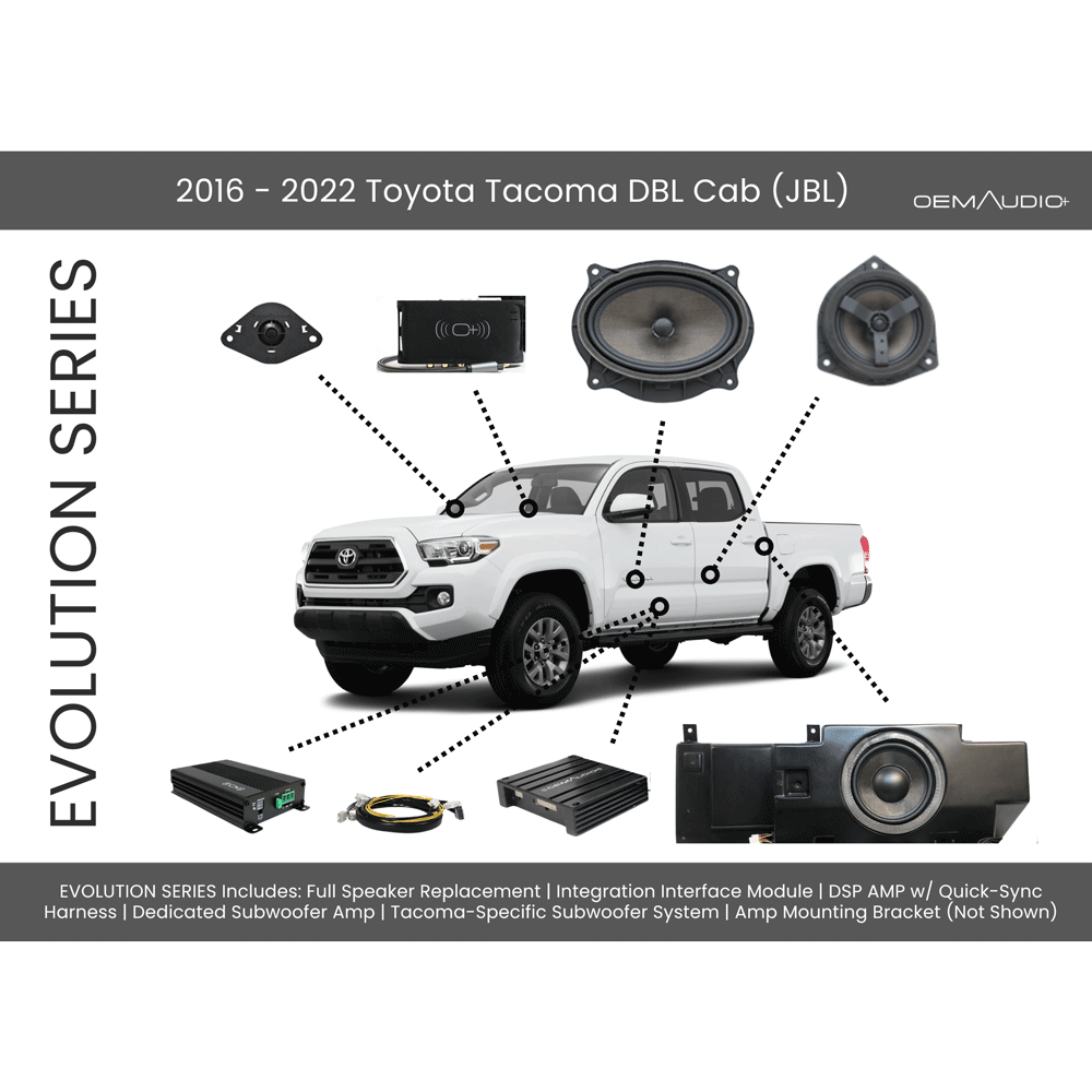 Upgrade Your 2010 Toyota Tacoma Single Cab Entertainment System with Bluetooth and JBL Audio