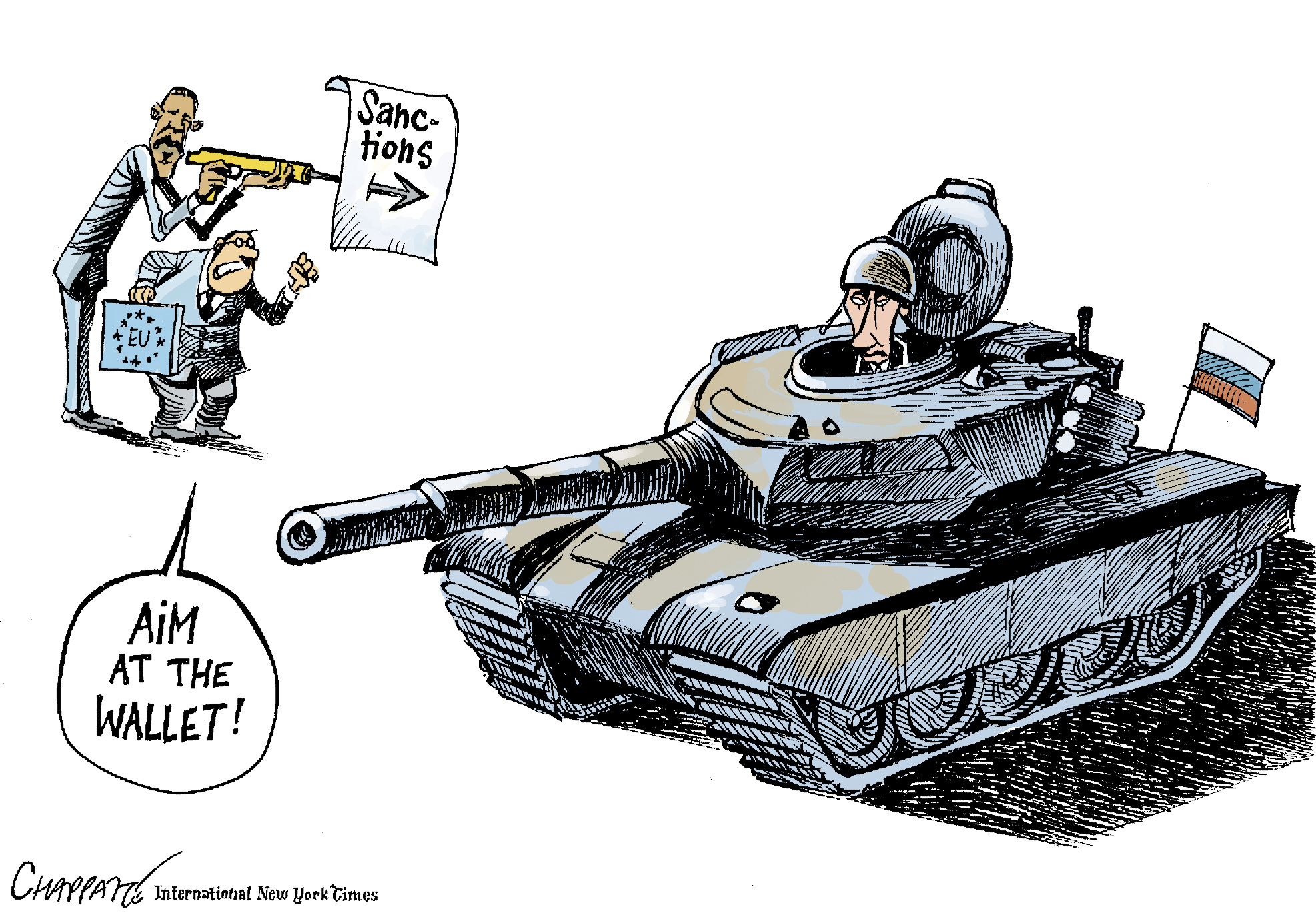Russia Sanctions Bite: Political Cartoons Capture the Impact
