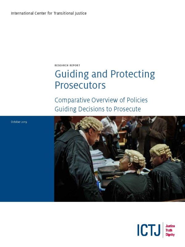The Politics of Prosecution: Understanding the Decision to Prosecute
