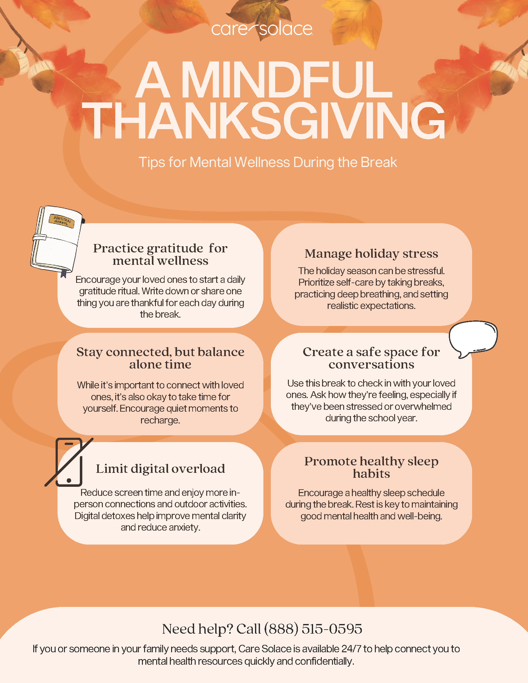 Boost Your Mental Health This Thanksgiving: Practical Self-Care Tips