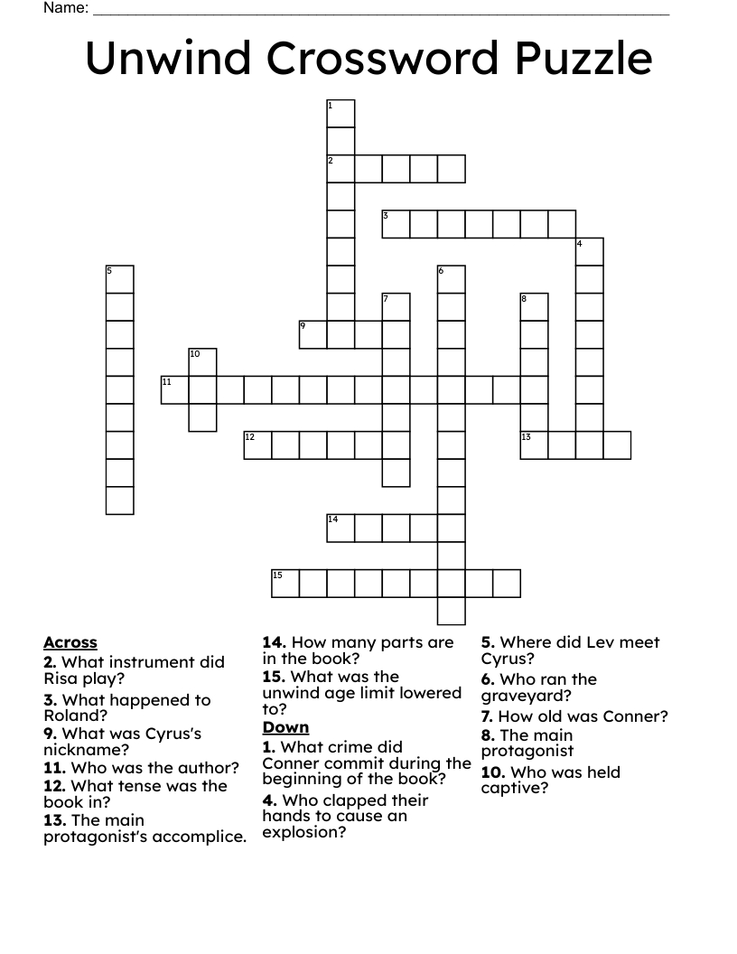 Unwind and Learn: Resort Business Crossword Puzzle Time