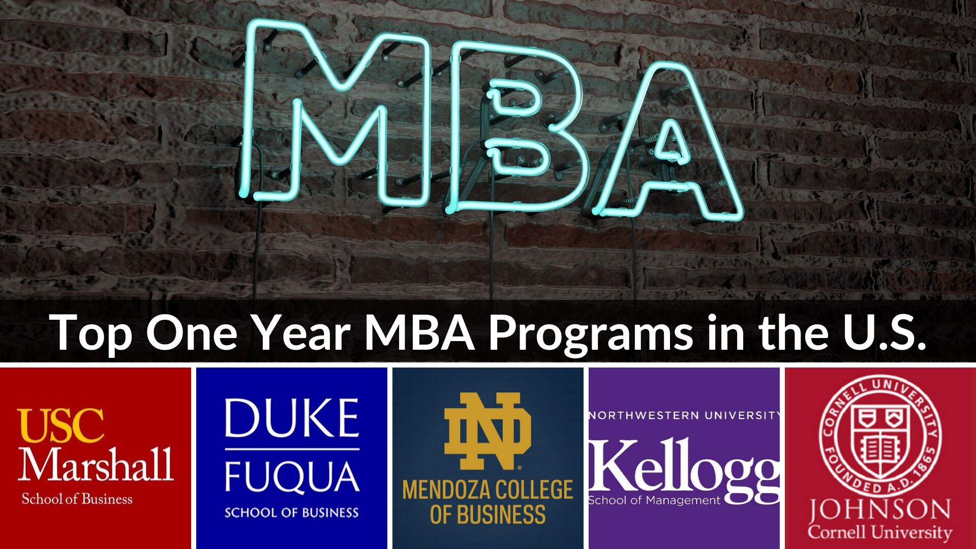 Top-Rated One Year MBA Programs: Find the Worlds Best Options