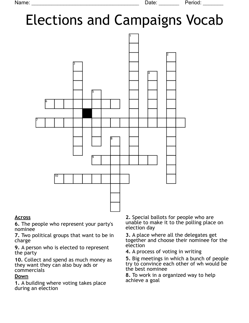 Founder of a Political Campaign Crossword Clue: Find the Answer Fast!