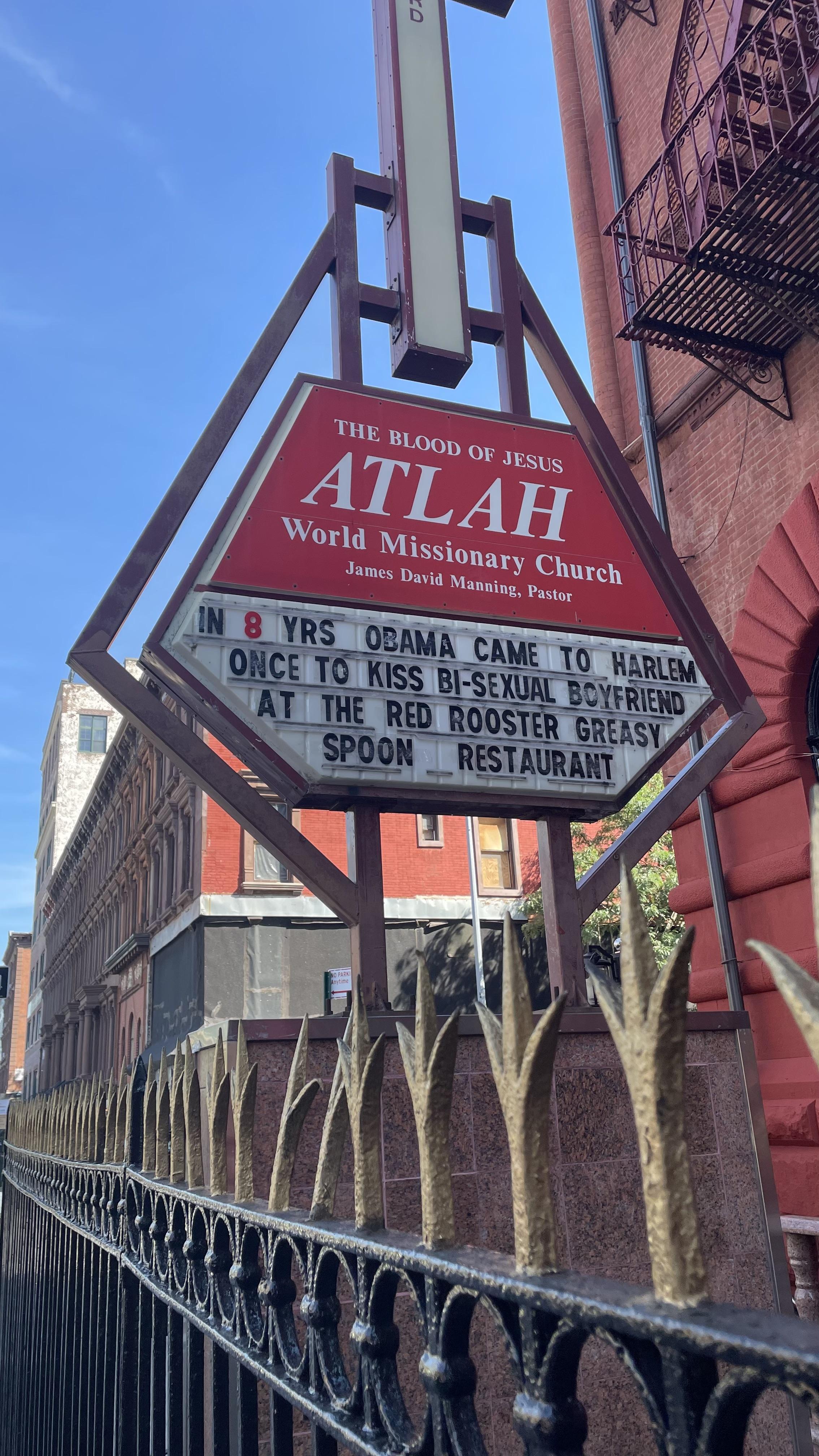 Harlem Preachers Harsh Words for Obama World Ministry