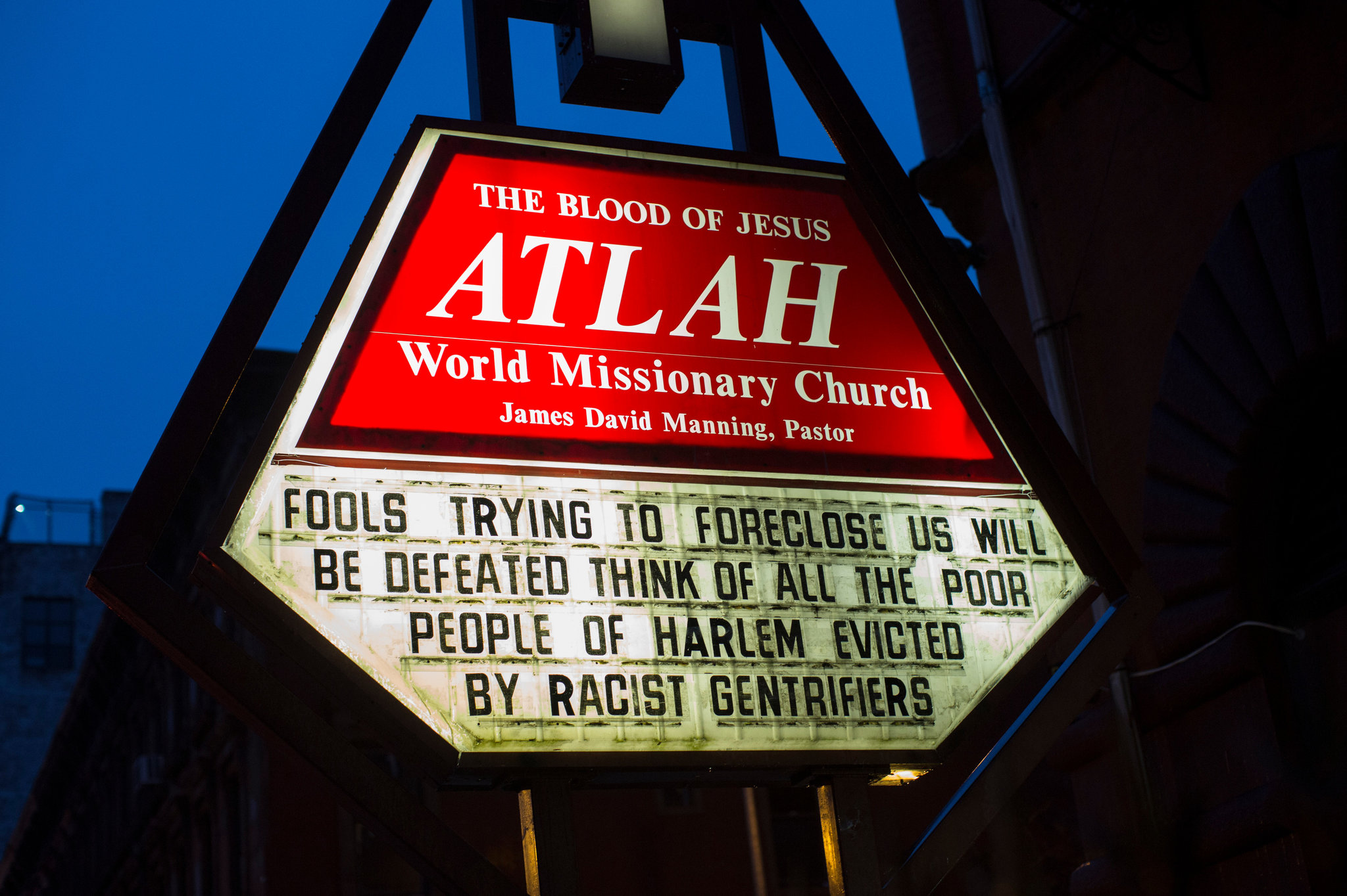 Harlem Preachers Harsh Words for Obama World Ministry