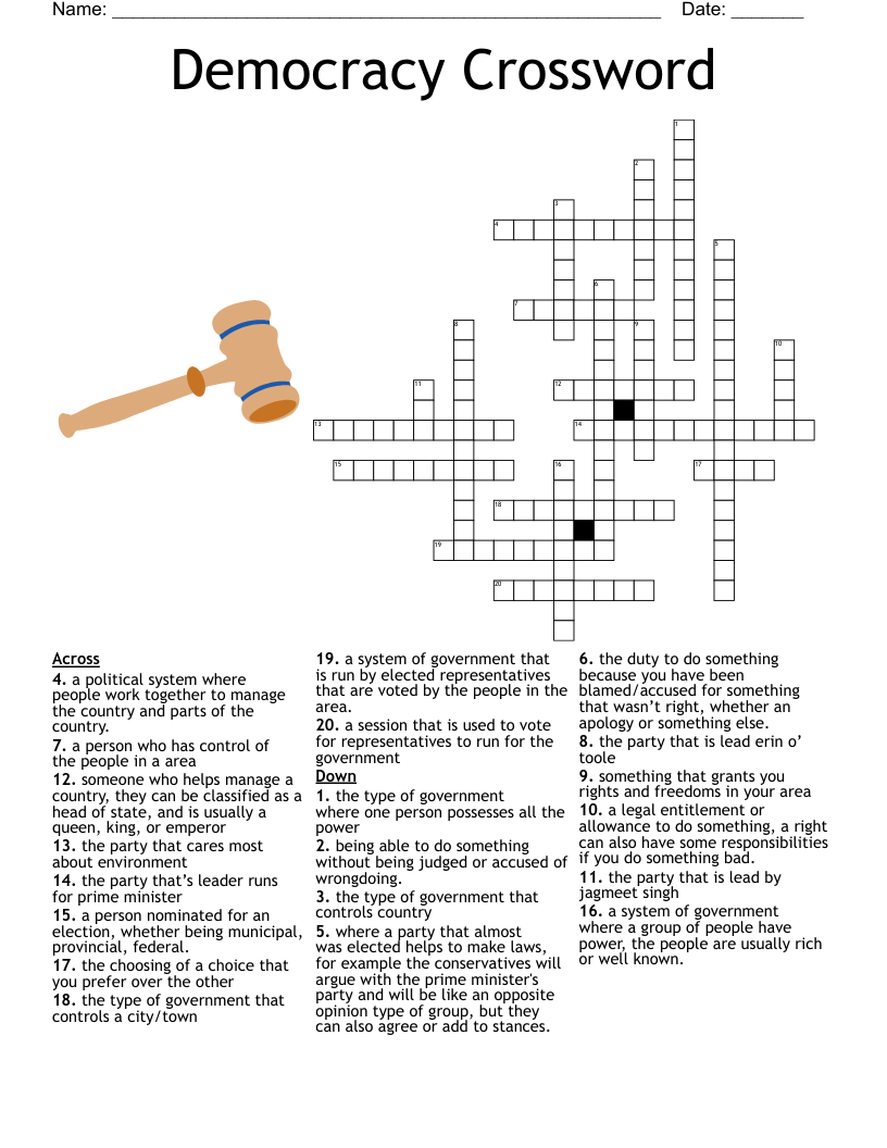 Cracking the Code: Some Political Damage Control Crossword Solutions