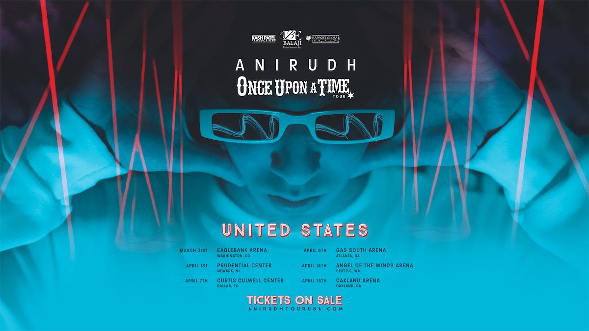 Anirudhs Once Upon A Time Tour by Balaji Entertainment Sells Out