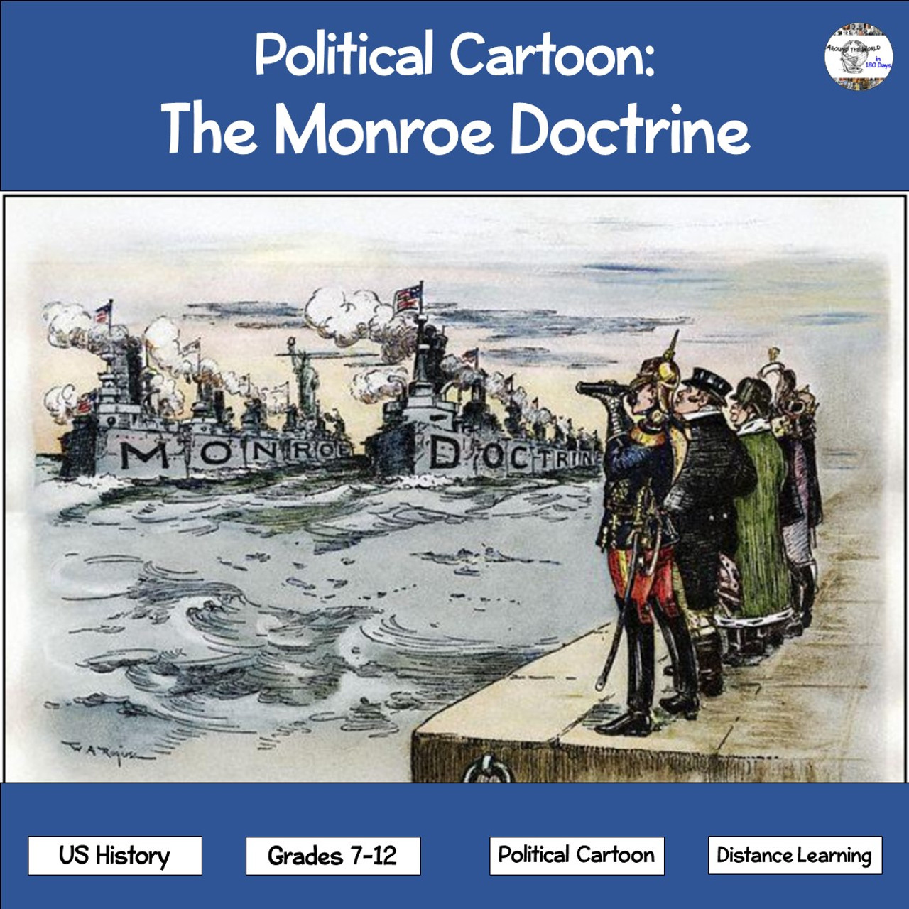 Monroe Doctrine Political Cartoon: Easy Explanation and Fun History