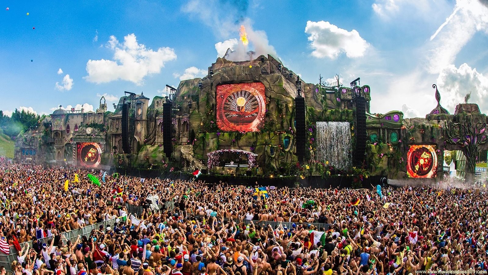 Explore the Worlds Largest EDM Festivals Like Tomorrowland