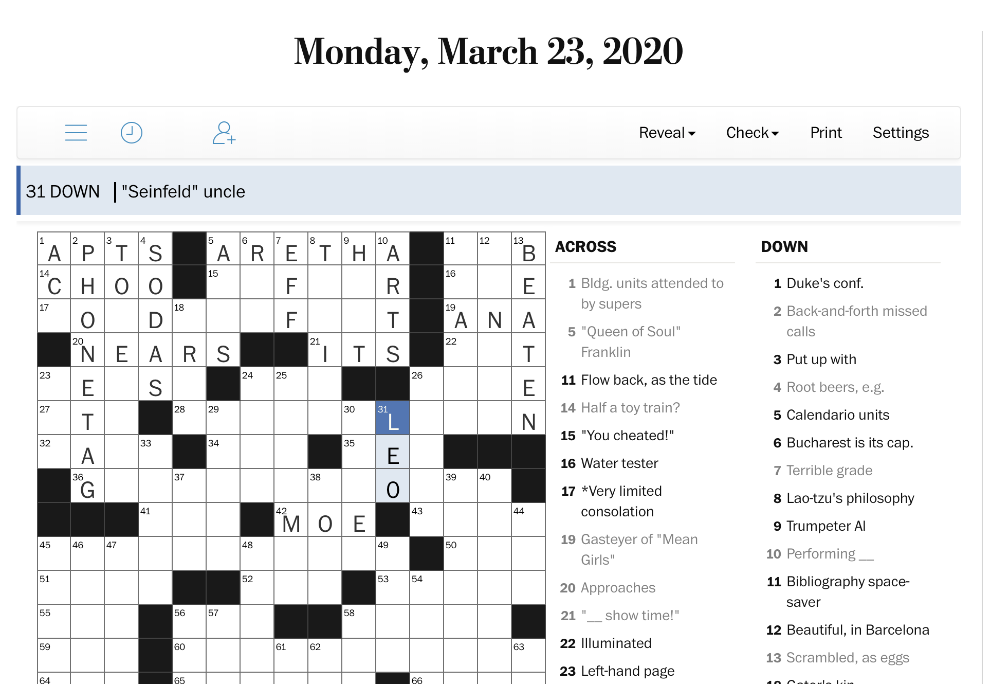 Need a Brain Break? Try This Mindless Entertainment Crossword for Quick and Easy Fun!