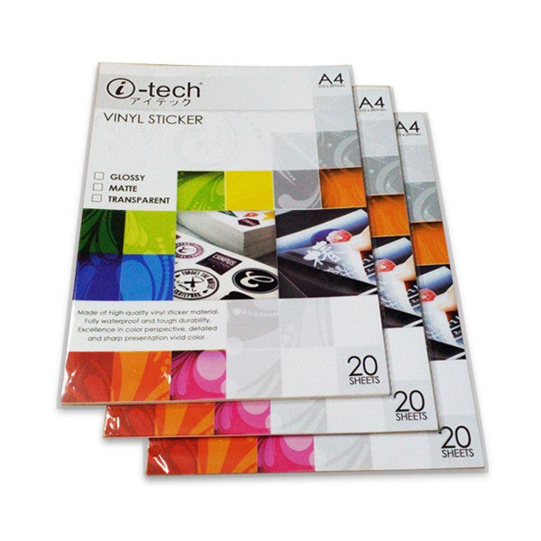 how to use i tech vinyl sticker paper (get perfect print with i tech vinyl sticker paper)