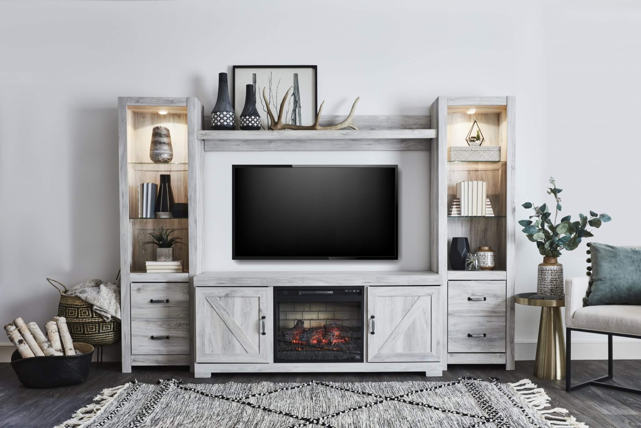 Transform Your Living Room with an Ashley Furniture Entertainment Center!