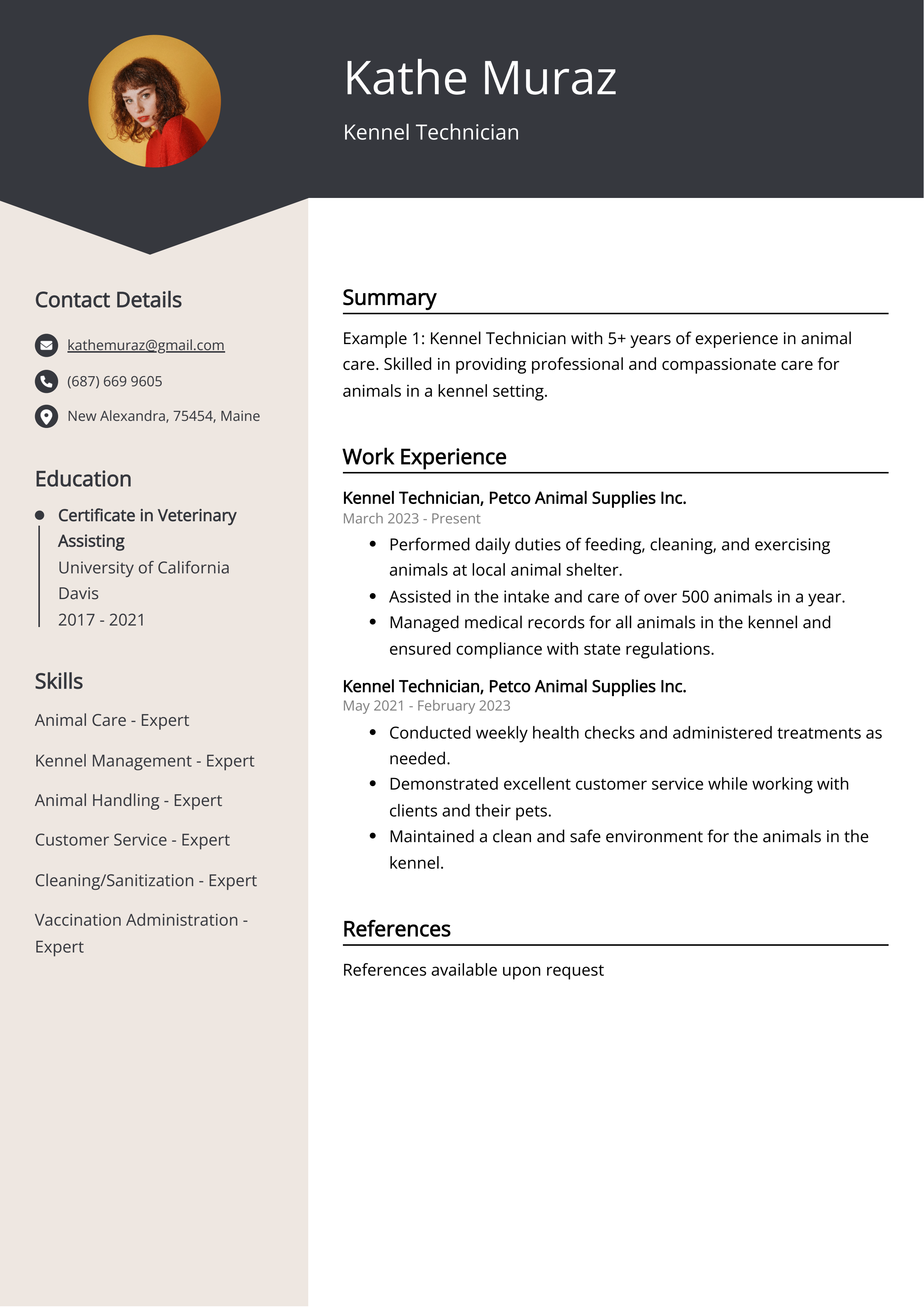 Stand Out From the Crowd: Crafting an Impressive Kennel Technician Resume!