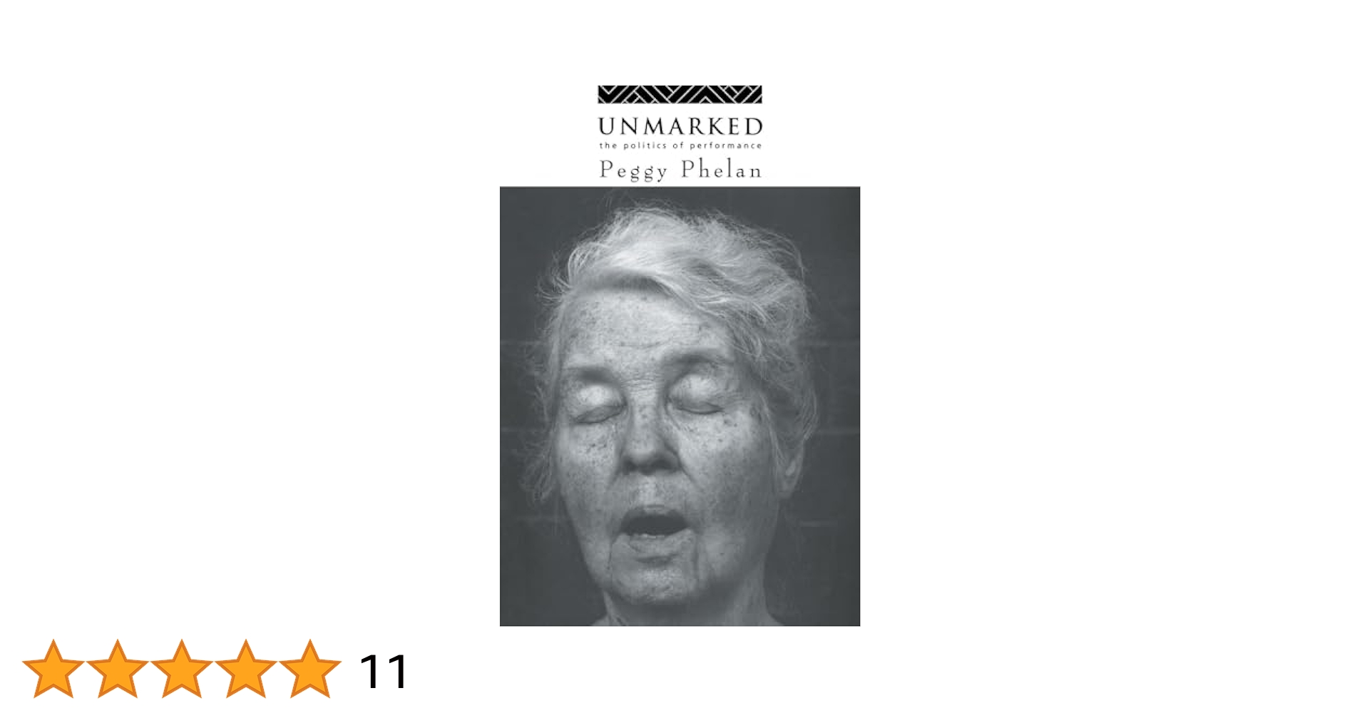 Unmarked the Politics of Performance: What It Really Means