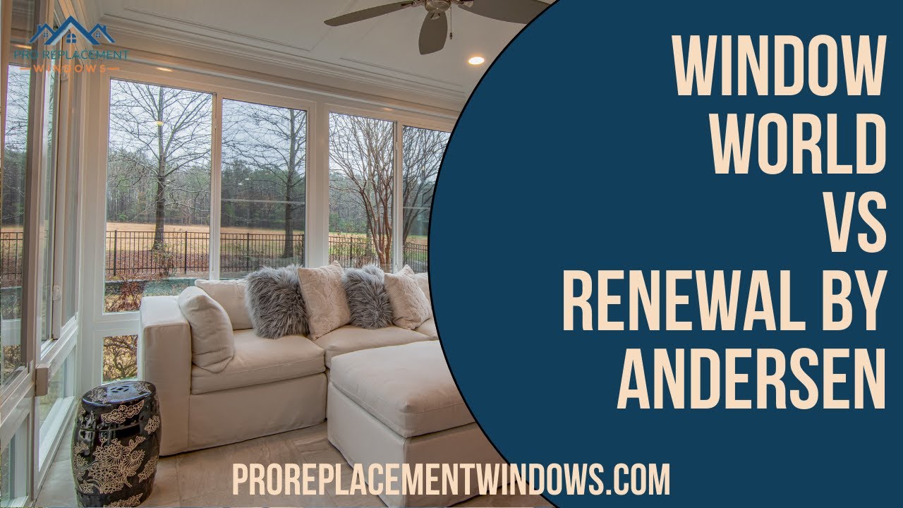 Choosing between Window World vs Renewal by Andersen? Get the essential facts on pricing and performance here.