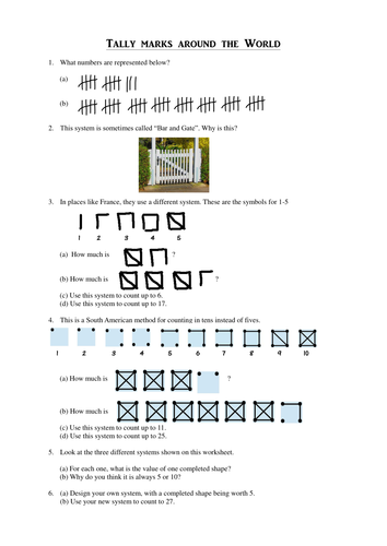 How are tally marks around the world different? Easily explore counting methods from various cultures.