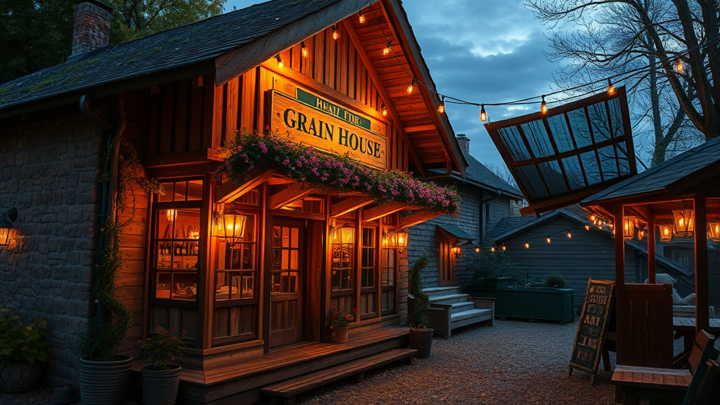 Wondering about The Grain House: What is the entertainment Thurs. evening? Get the full lineup now.