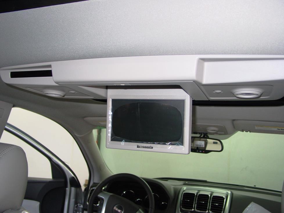 What types of devices can plug into the 2012 acadia denali rear entertainment jacks? Check compatibility here.