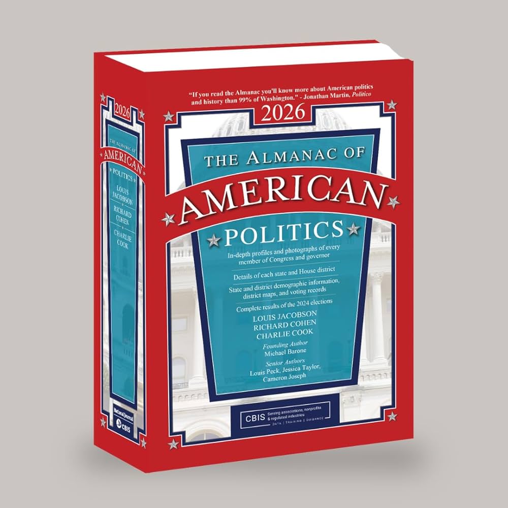 The Almanac of American Politics for you (A simple way to learn about US politicians today).