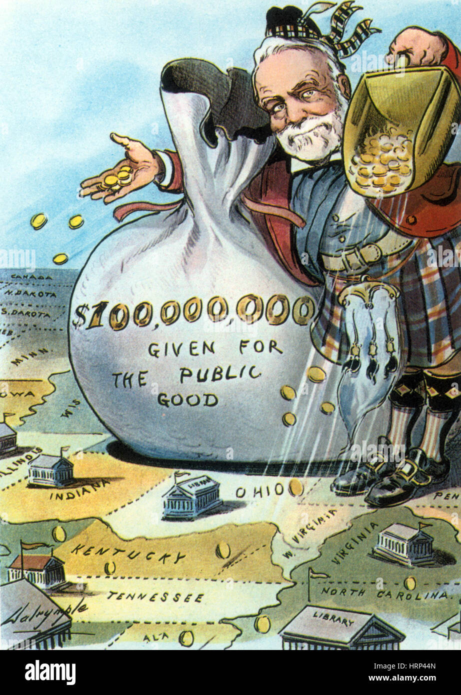 Why are Andrew Carnegie political cartoon images still relevant? Uncover the lessons from these old satirical pictures about industry.