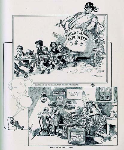What is the impact of a child labor political cartoon? See how these drawings helped change things for children.