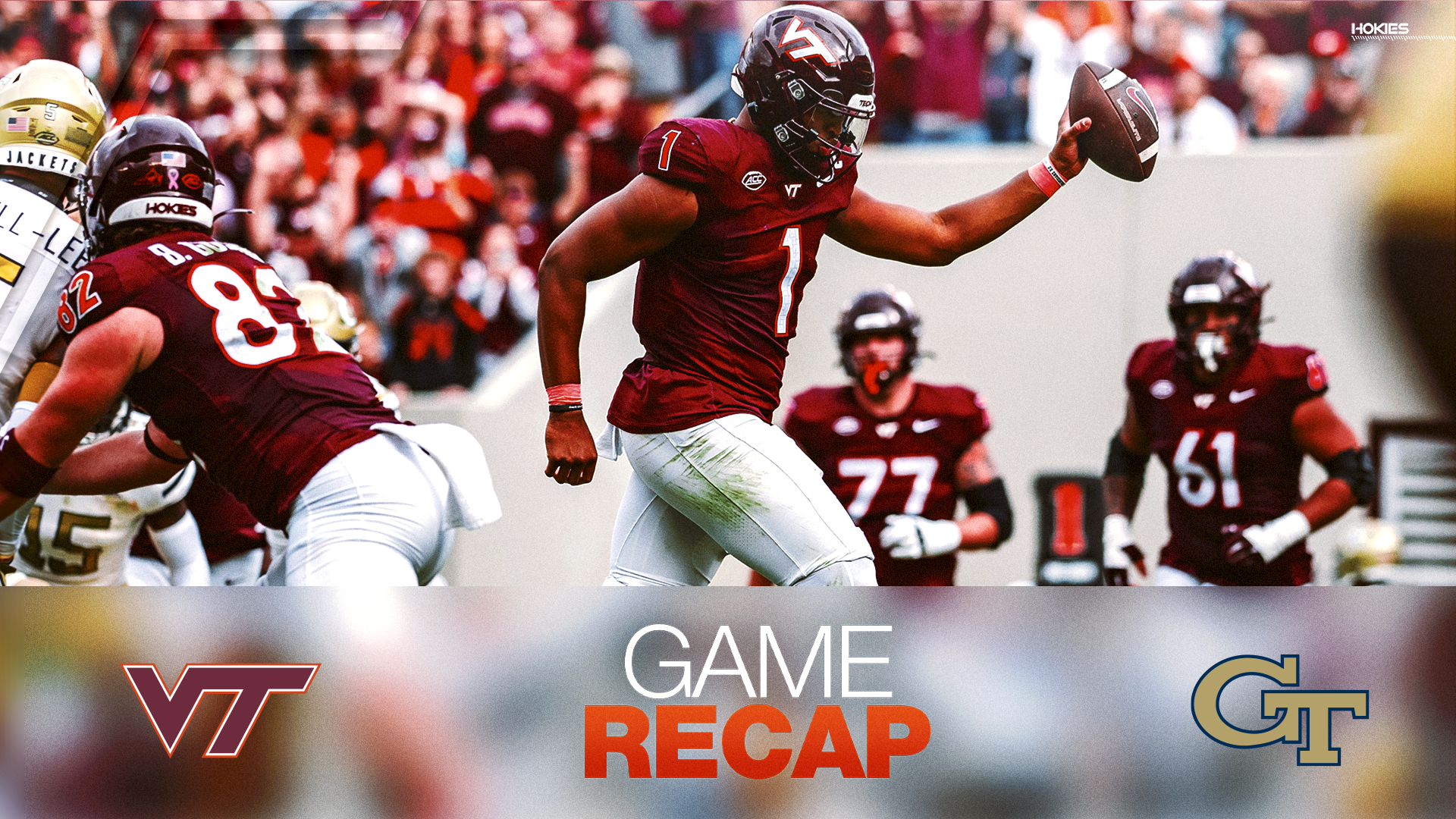 How did virginia tech vs georgia tech score today find the final result now